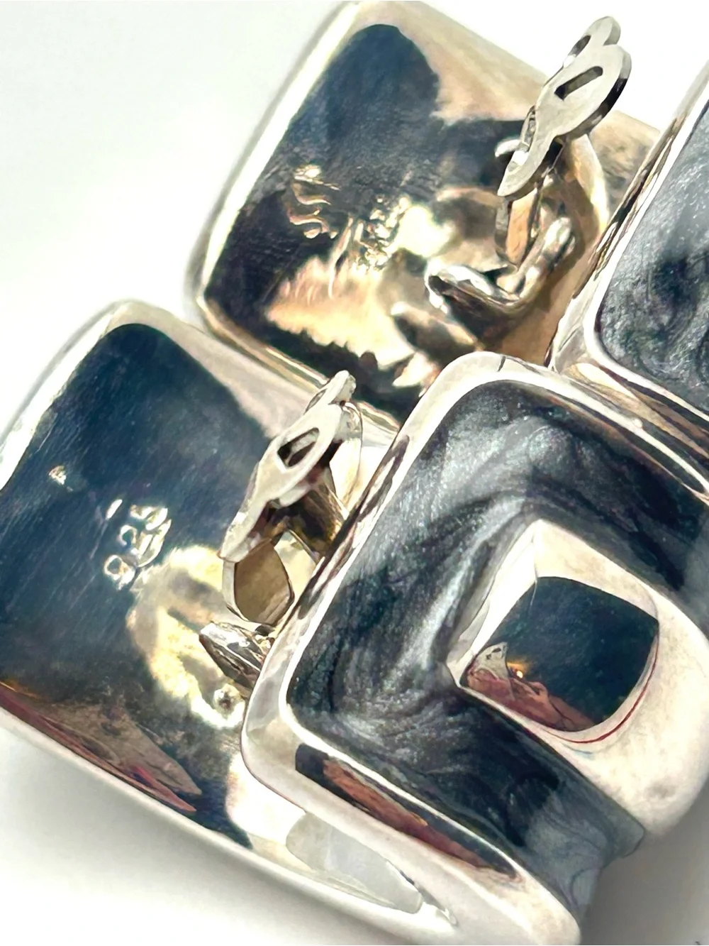 Simon Sebbag SSD Gray and Sterling Silver Earrings